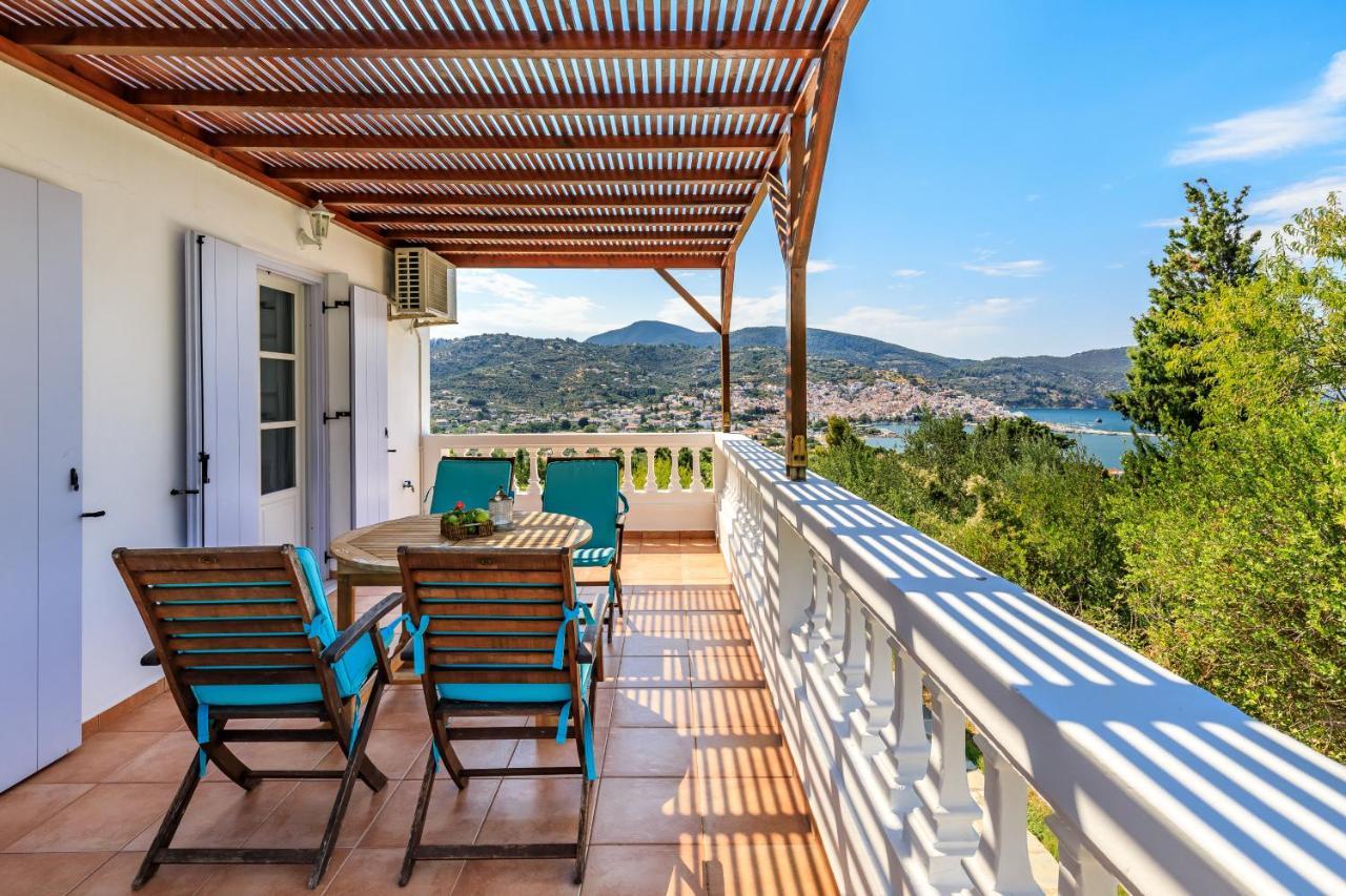 Villa Rodia With Swimming Pool On Skopelos Island Buitenkant foto